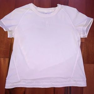 Lululemon white shirt size 6